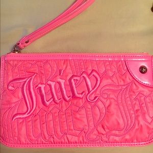MOVING MUST GO !  juicy couture wristlet clutch